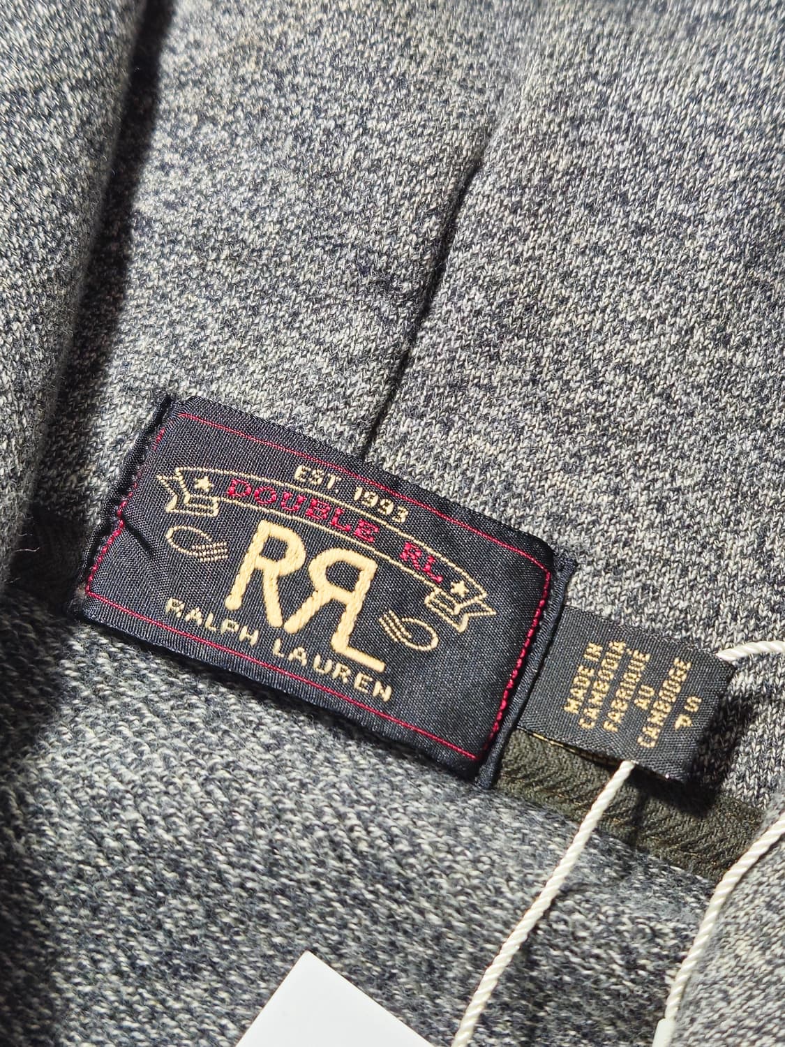 더블알엘 RRL 프렌치테리 후드집업 집후디 S 상품이미지6