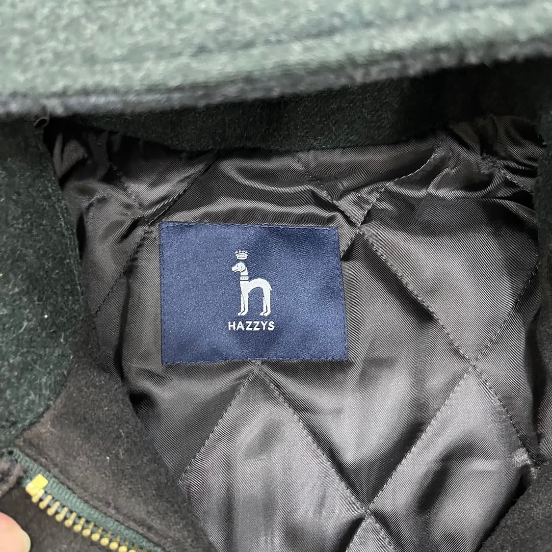 90 헤지스 여성 울 후드 코트 0327M 상품이미지2