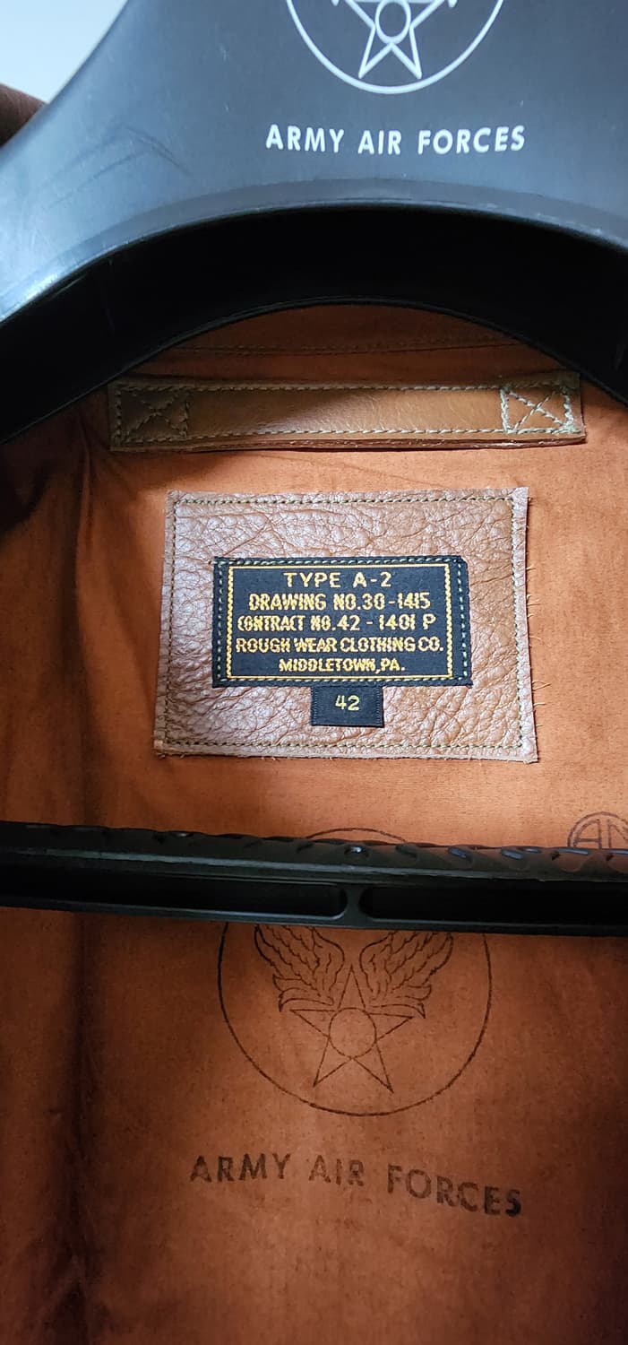 아카펠라 클로딩 Lot. 429 Type A-2 Flight Jacket 상품이미지8