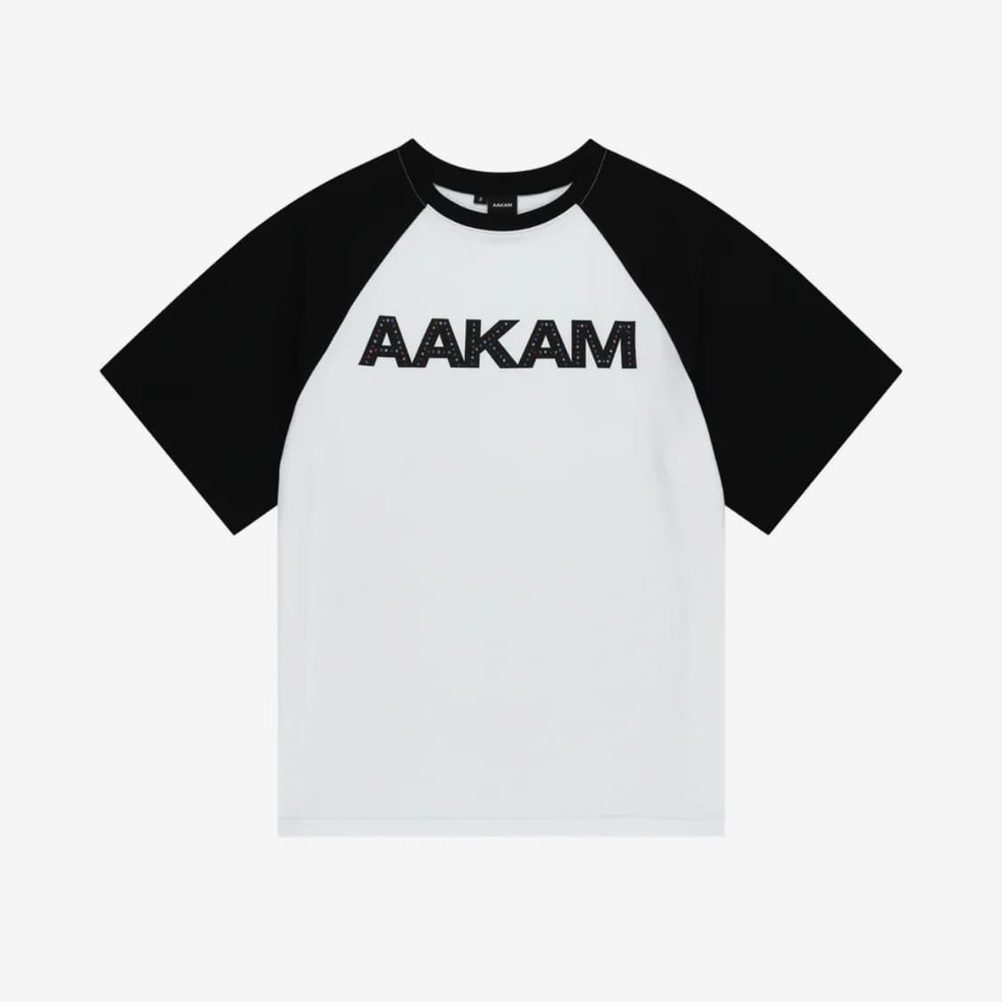 아캄 Rhinestone Raglan Half Top 상품이미지1