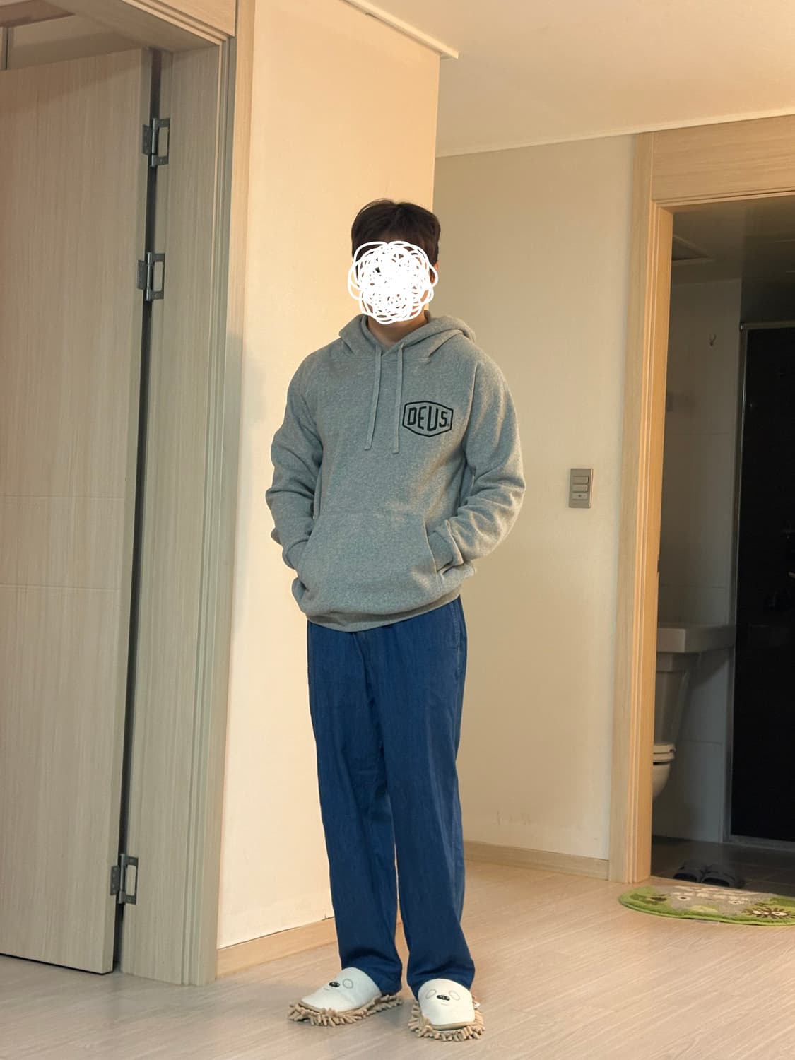 (m)데우스엑스마키나  도쿄 어드레스 후드 그레이 상품이미지3