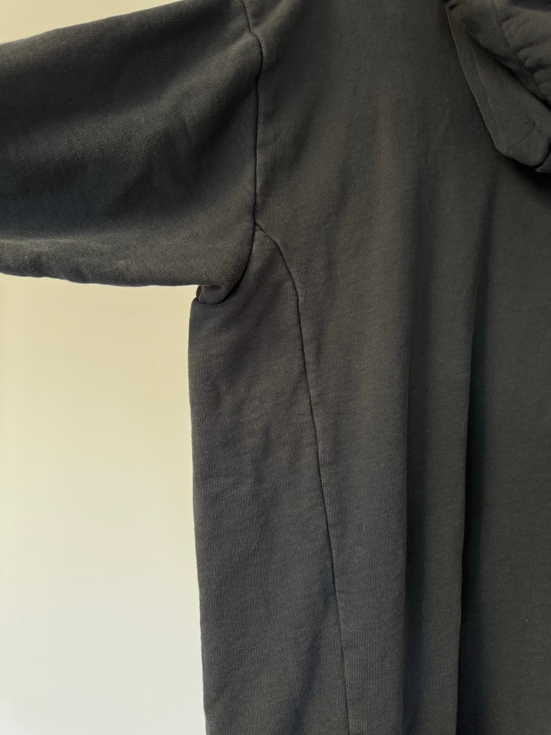 아디다스 오리지널 3스트라이프 후디 원피스 S (블랙) 상품이미지3