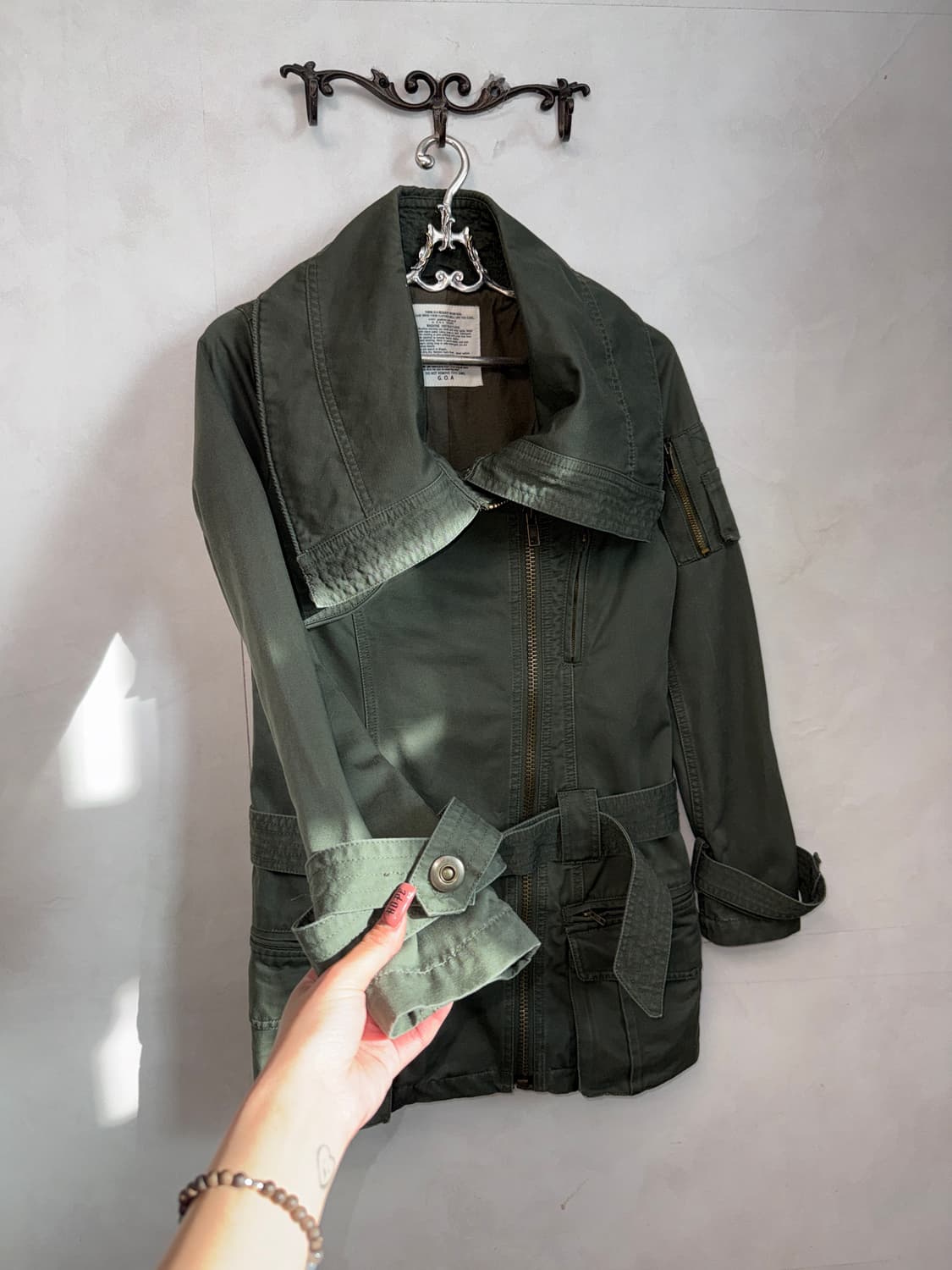 G.O.A khaki military safari jacket  상품이미지3