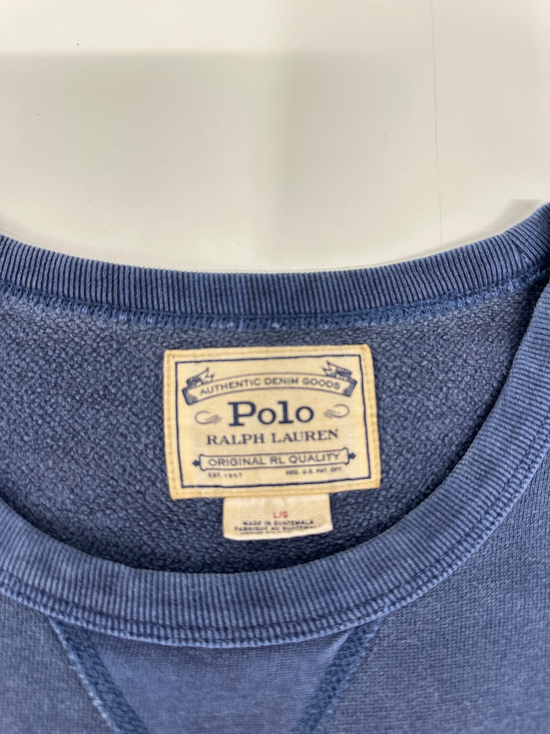 Polo 폴로 랄프로렌 피그먼트 맨투맨 L 상품이미지3