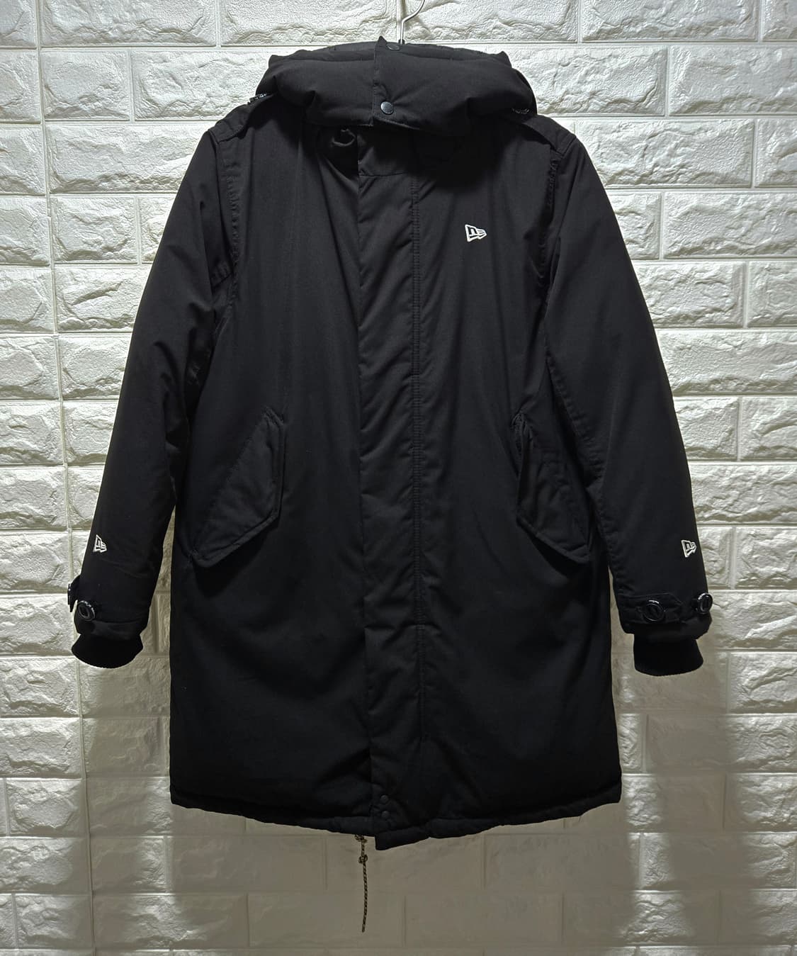 뉴에라 키즈 구스다운 롱패딩 점퍼 140 상품이미지1