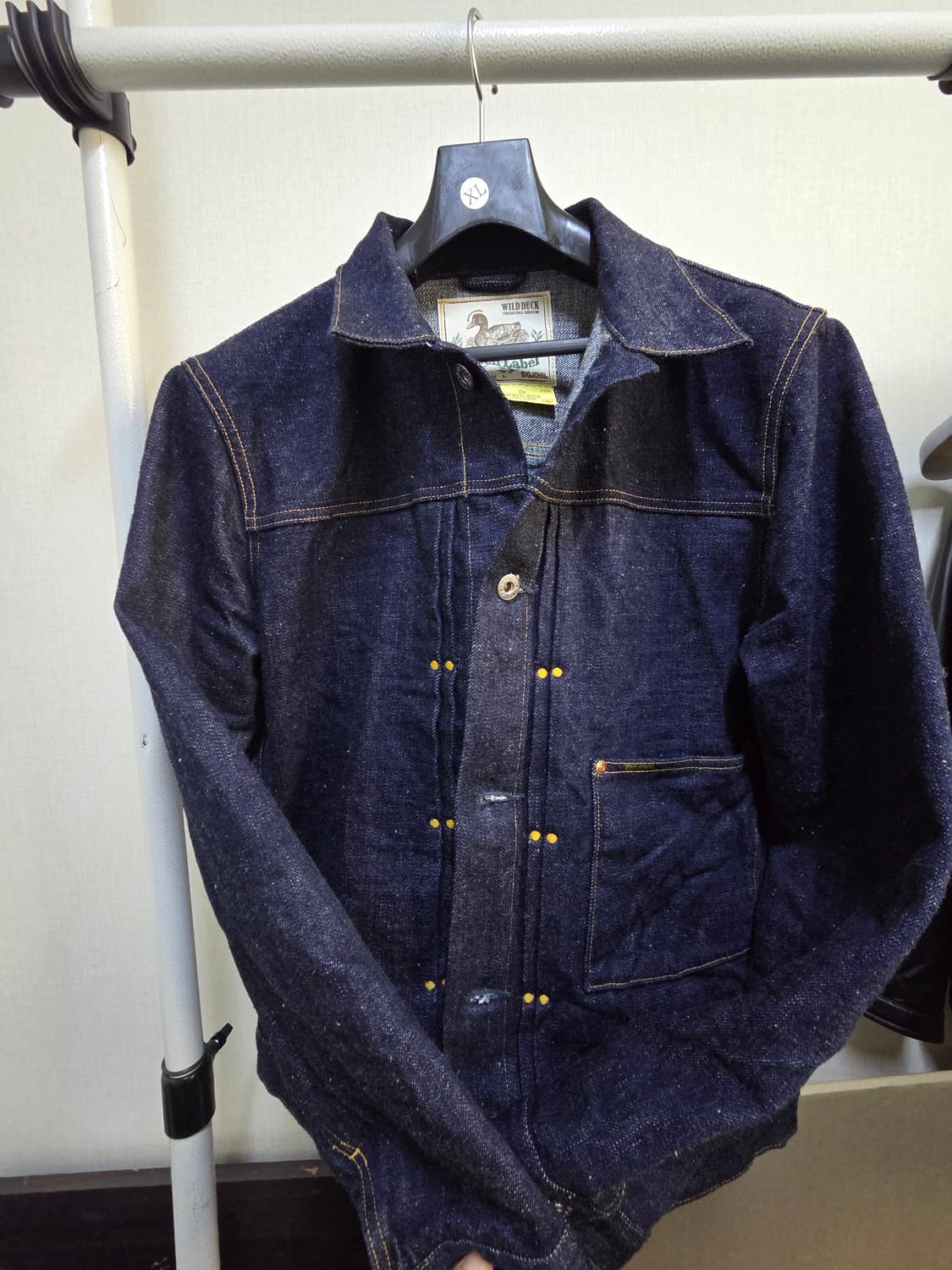 일본 데님브랜드 빅존 그린라벨 1세대 데님자켓 판매합니다. 상품이미지2