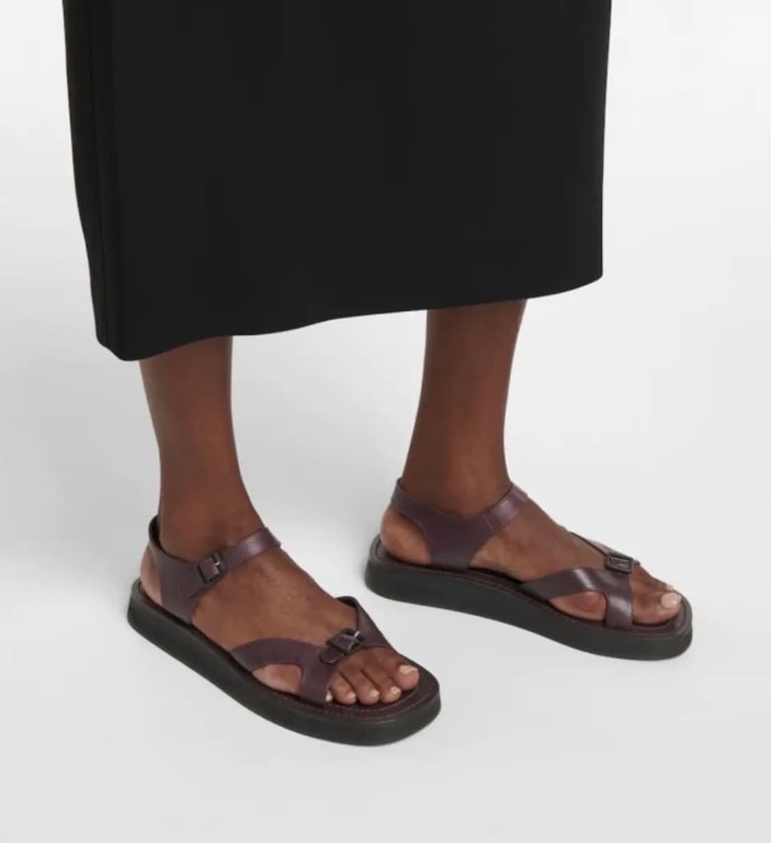 THE ROW 더로우 게리 샌들 버건디 36 상품이미지2