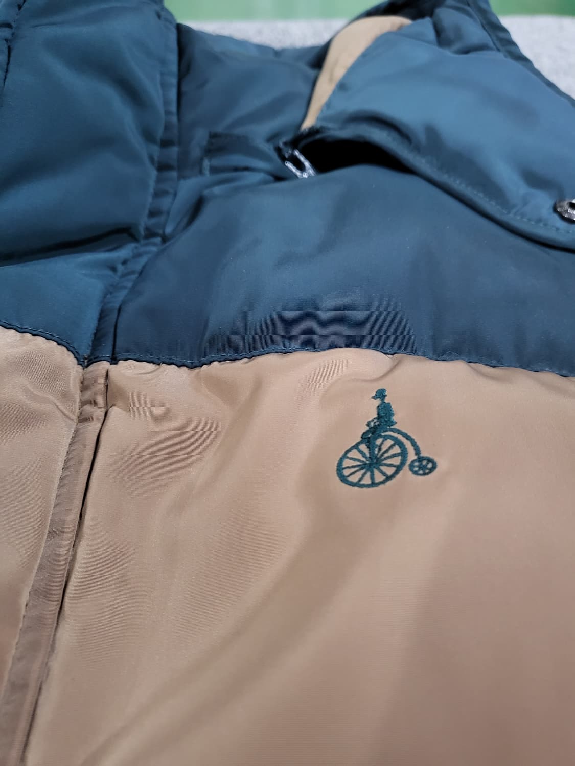 빈폴(BEANPOLE) 투톤 덕다운 패딩 자켓 상품이미지7