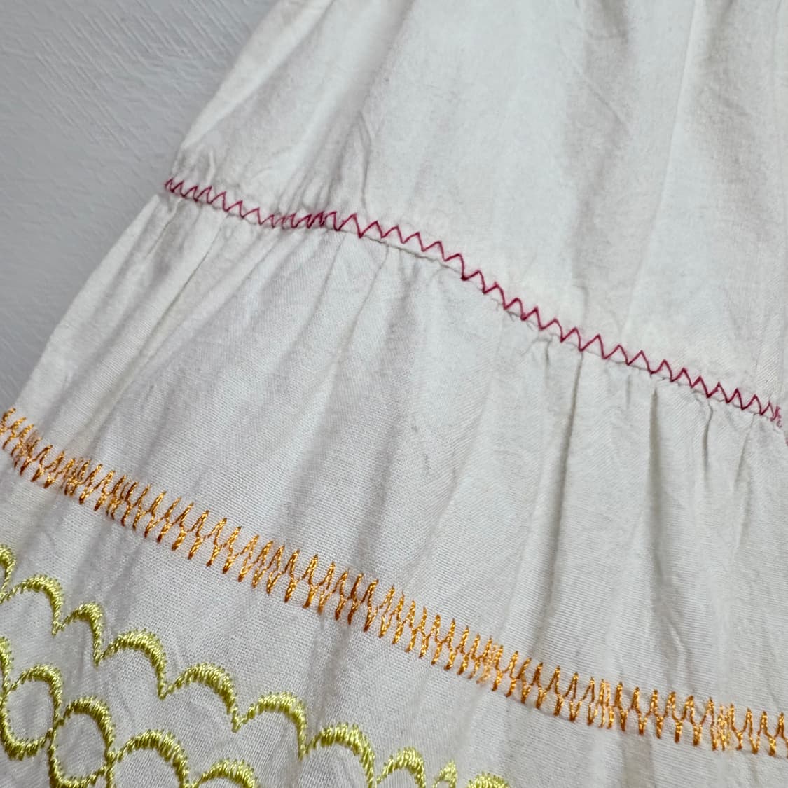 DAISY LOVERS 자수 캉캉 스커트 140 JPN 상품이미지4