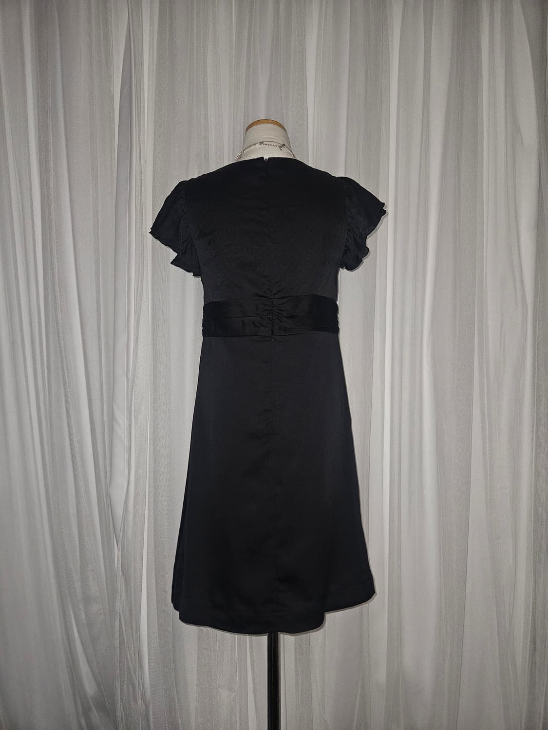 proportion 공겜여주 히메 펄 블랙 레이스 드레스 상품이미지3