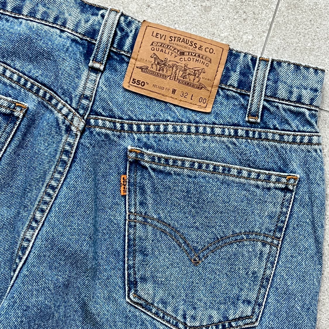 90‘s levis 리바이스550쇼츠 오렌지탭  [31] 상품이미지4
