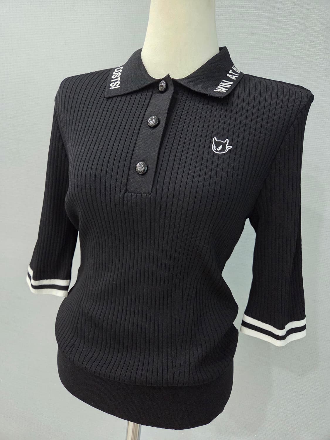 왁 골프 골지5부 폴로넥 티 상품이미지4