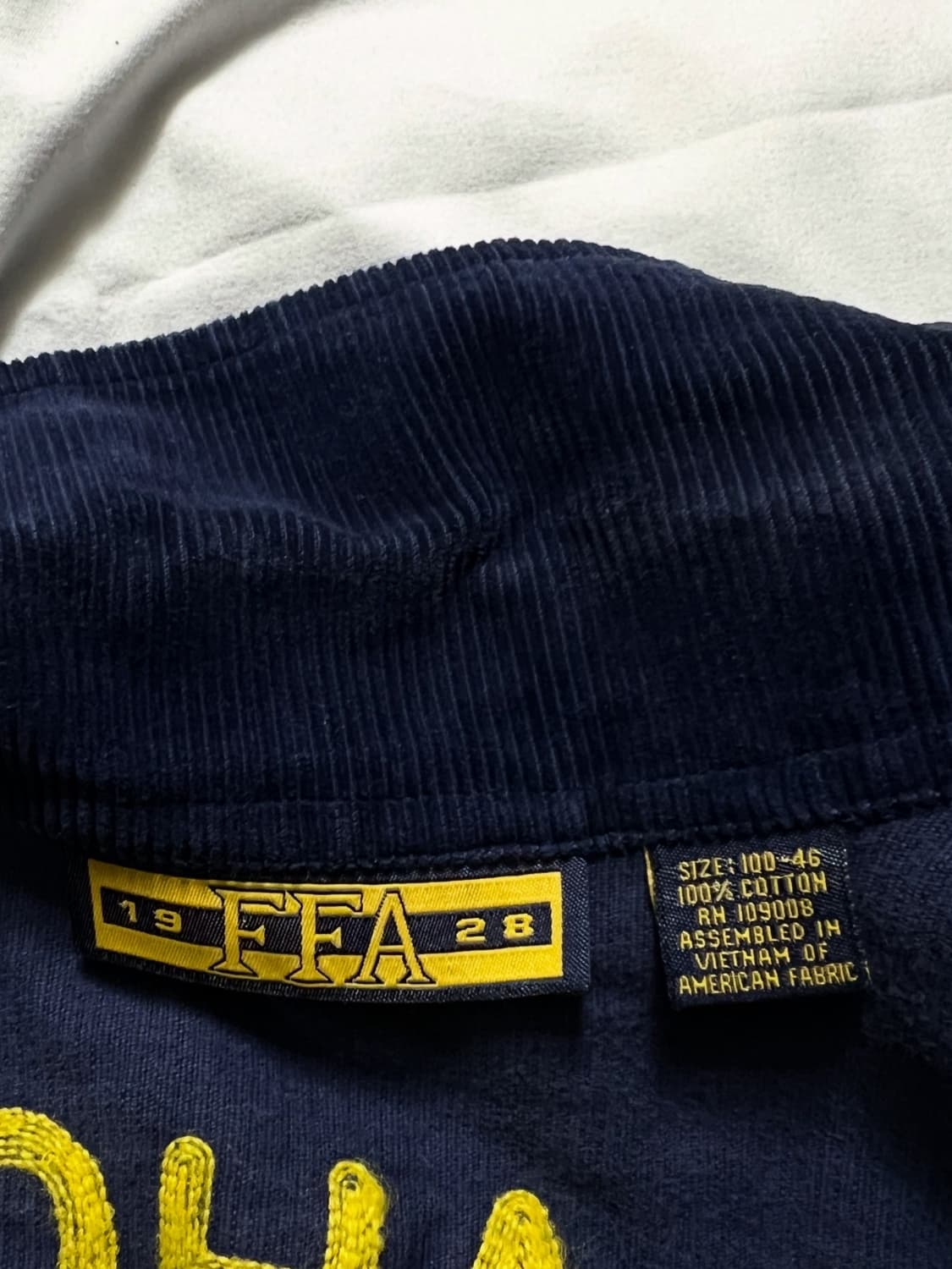 FFA 코듀로이 블루종 자켓 상품이미지6