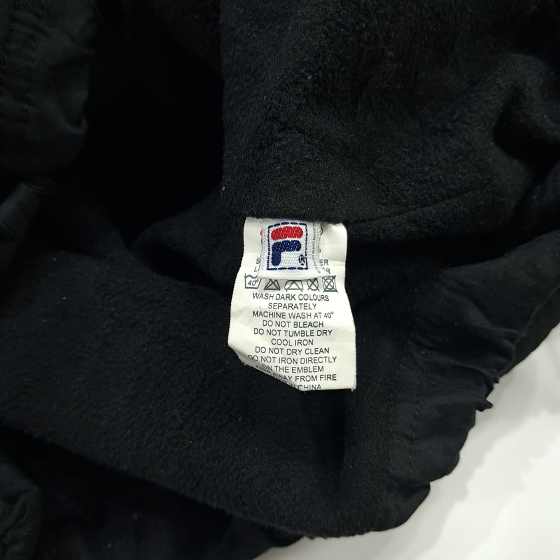 CN465 XL FILA 필라 올드스쿨 윈드브레이커 하프집업 자켓 점퍼 상품이미지6