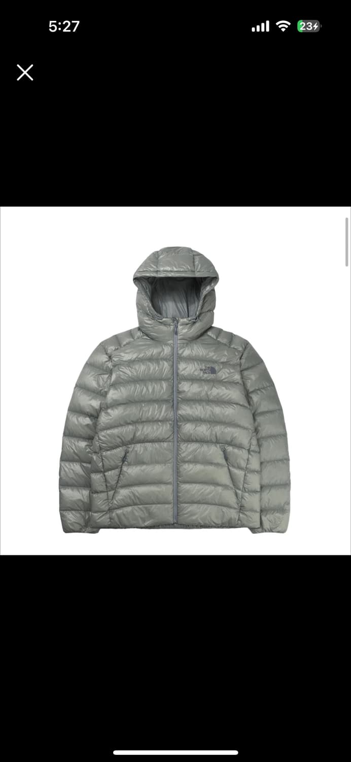 [새상품m사이즈]노스페이스 마티에르 EX 다운 후디 상품이미지1