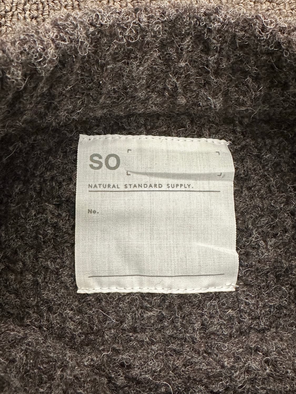 OS)SO 빈티지 여성 크롭 울 스웨터 상품이미지4