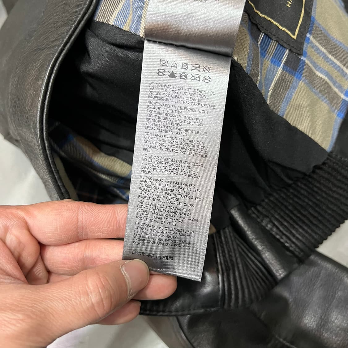  벨스타프 갱스터 레더 바이커 자켓 y15726 상품이미지9