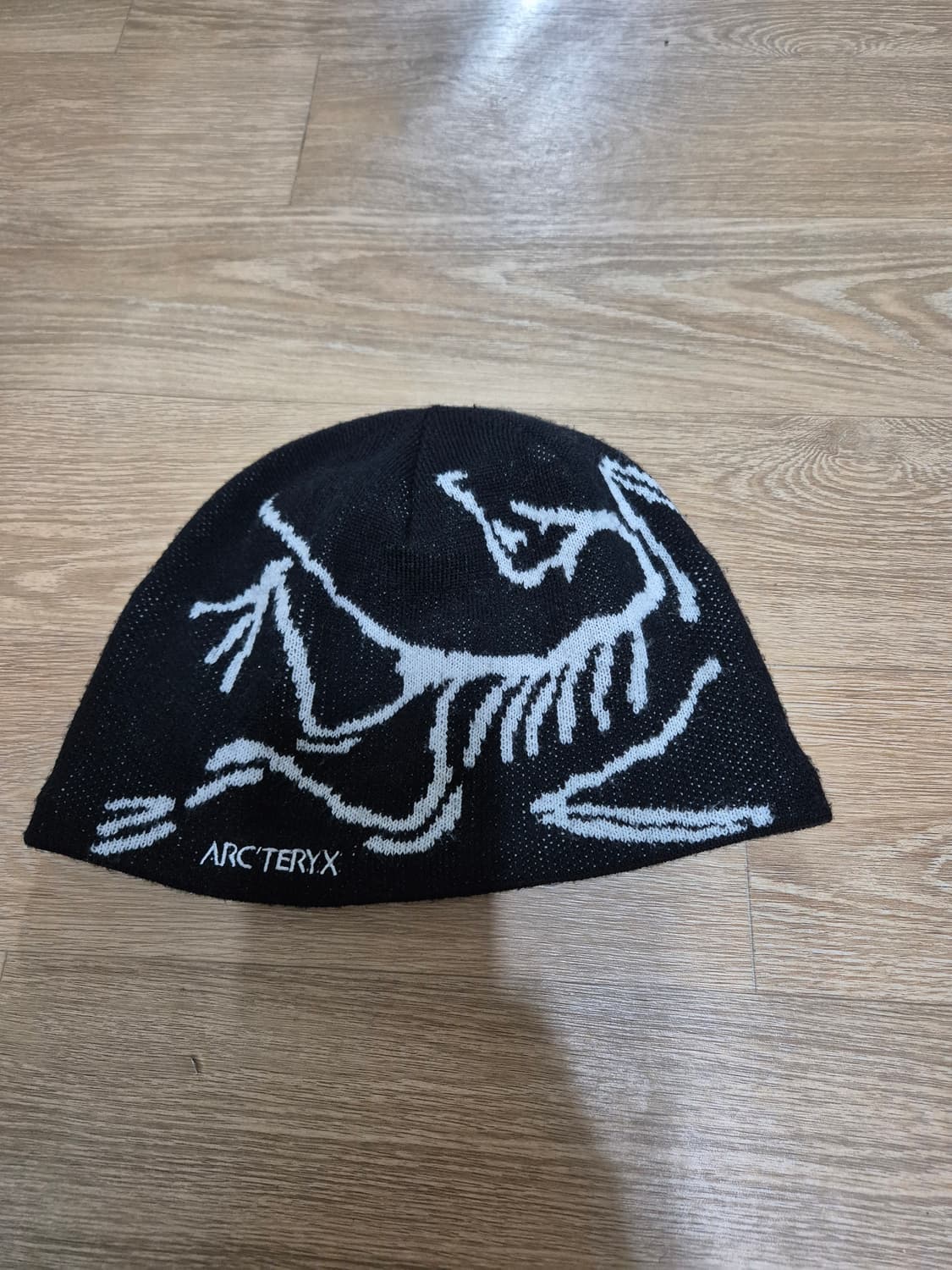 정품 아크테릭스 버드 헤드 토크 블랙 로고 비니 상품이미지1