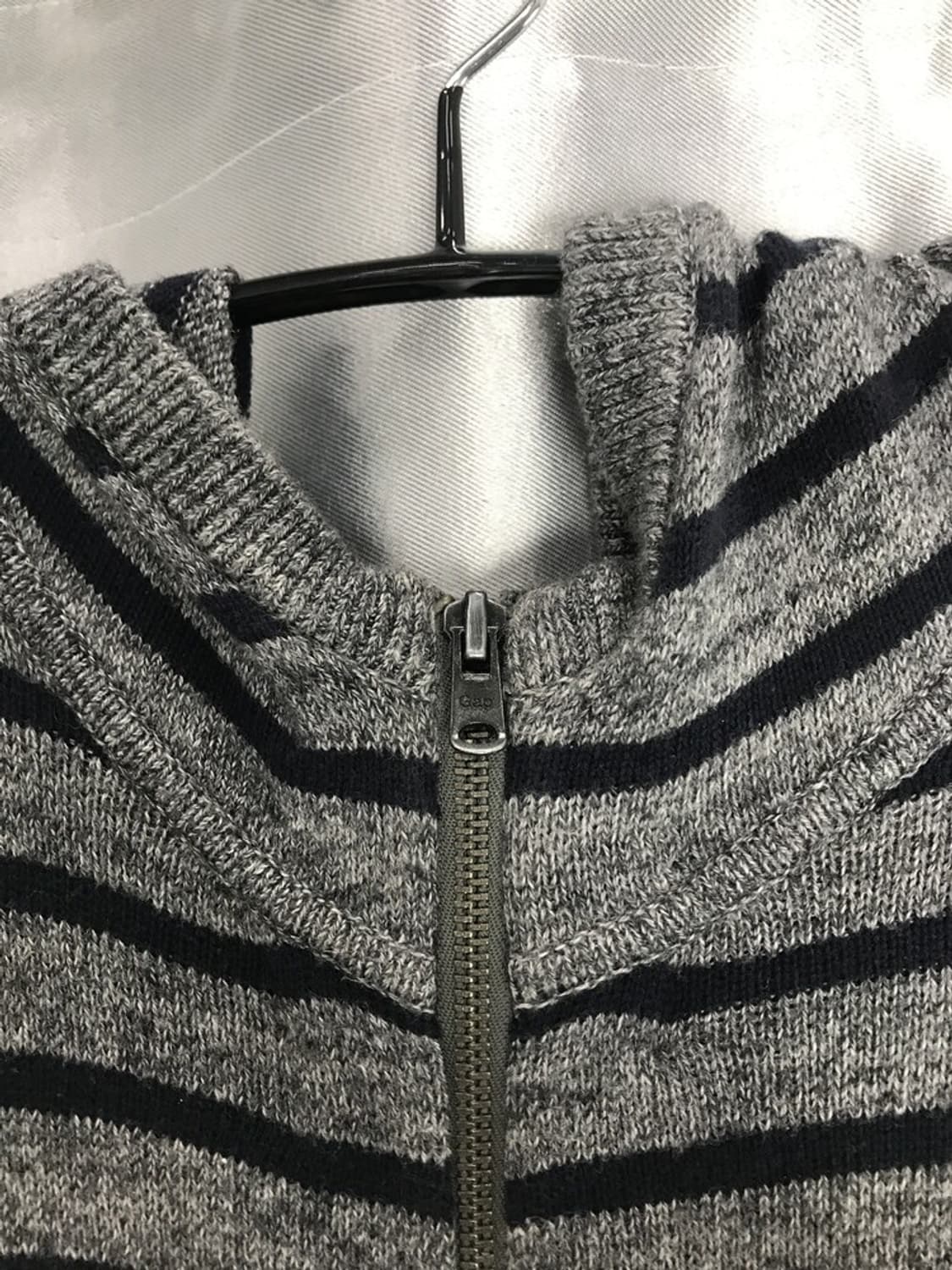 Gap Stripe Knit Hooded Zip-Up  상품이미지6