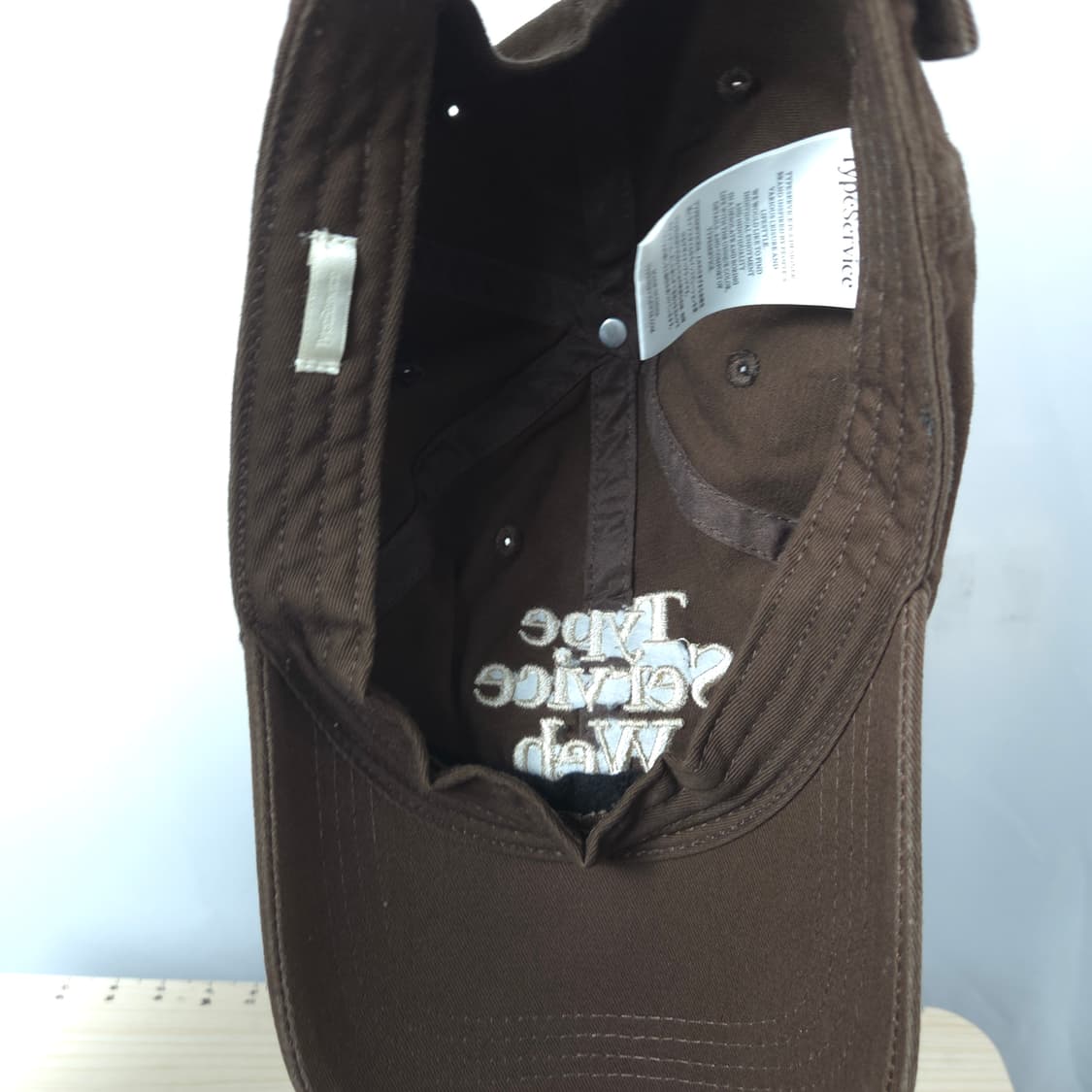 프리 / 타입서비스웹 브라운 볼캡 모자 상품이미지7