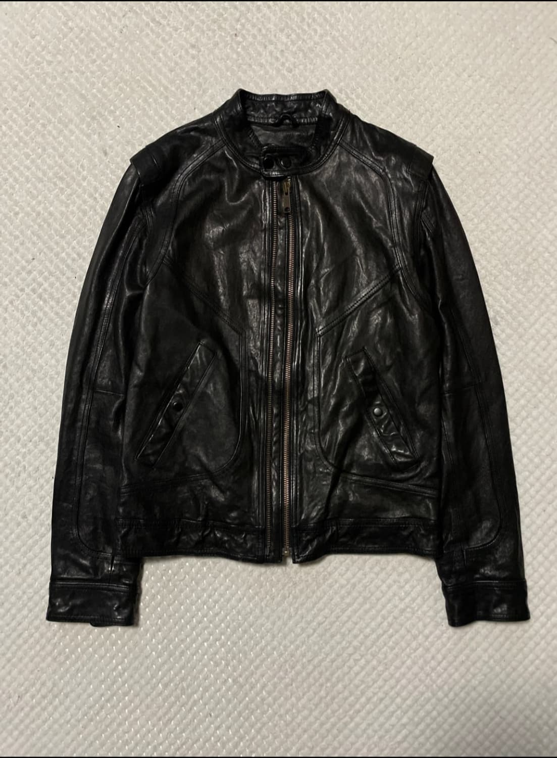 PULF FICTION 레더파크 램스킨 양가죽 레더자켓 상품이미지1