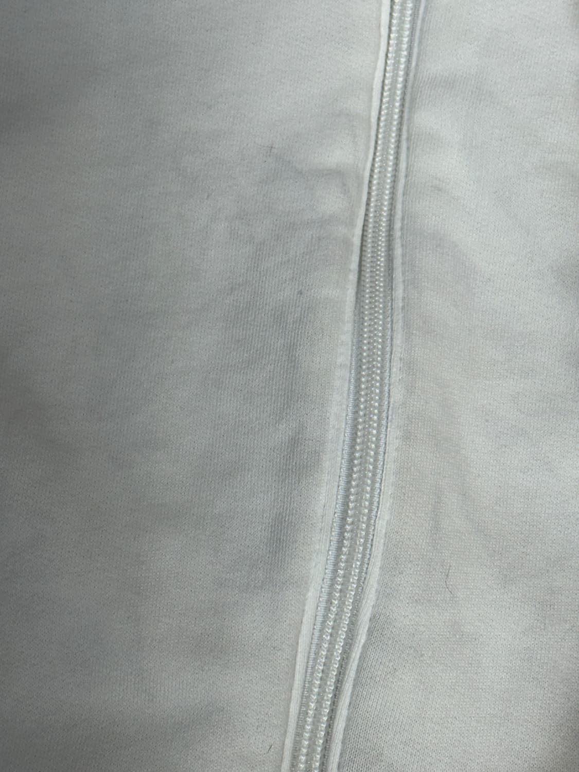 아디다스 블랙 삼선 화이트 후드집업 트랙탑 져지 L 상품이미지9