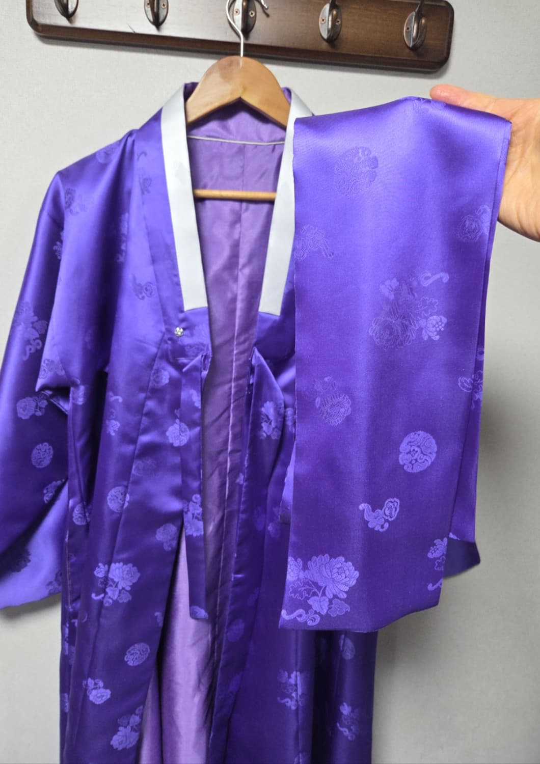 보라색 전통 두루마기(55-77) 상품이미지4