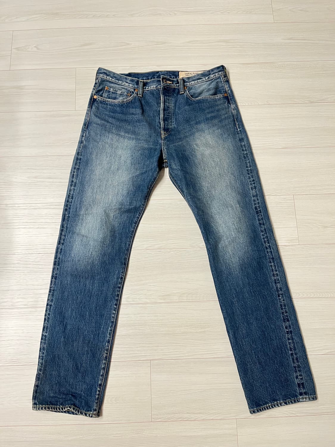 캐피탈 13.5oz 몽키시스코 데님팬츠 상품이미지2