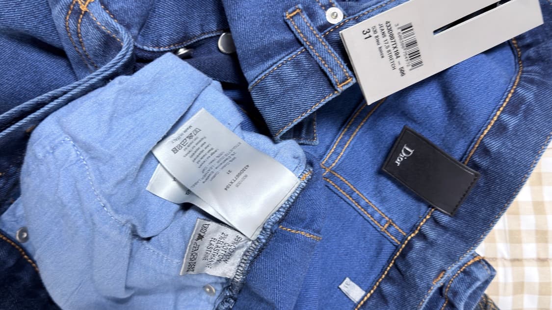 Dior Homme kva 블루 워싱 데님 31 상품이미지3