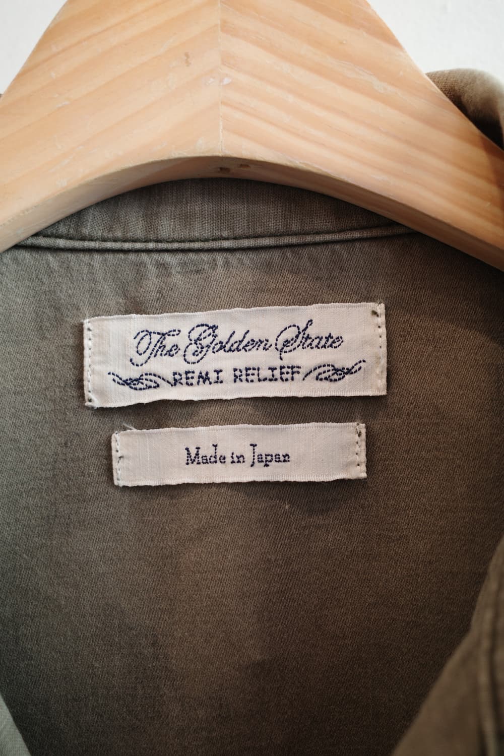 REMI RELIEF 레미 릴리프 투포켓 밀리터리 자켓  단면 사이즈 ( 상품이미지3