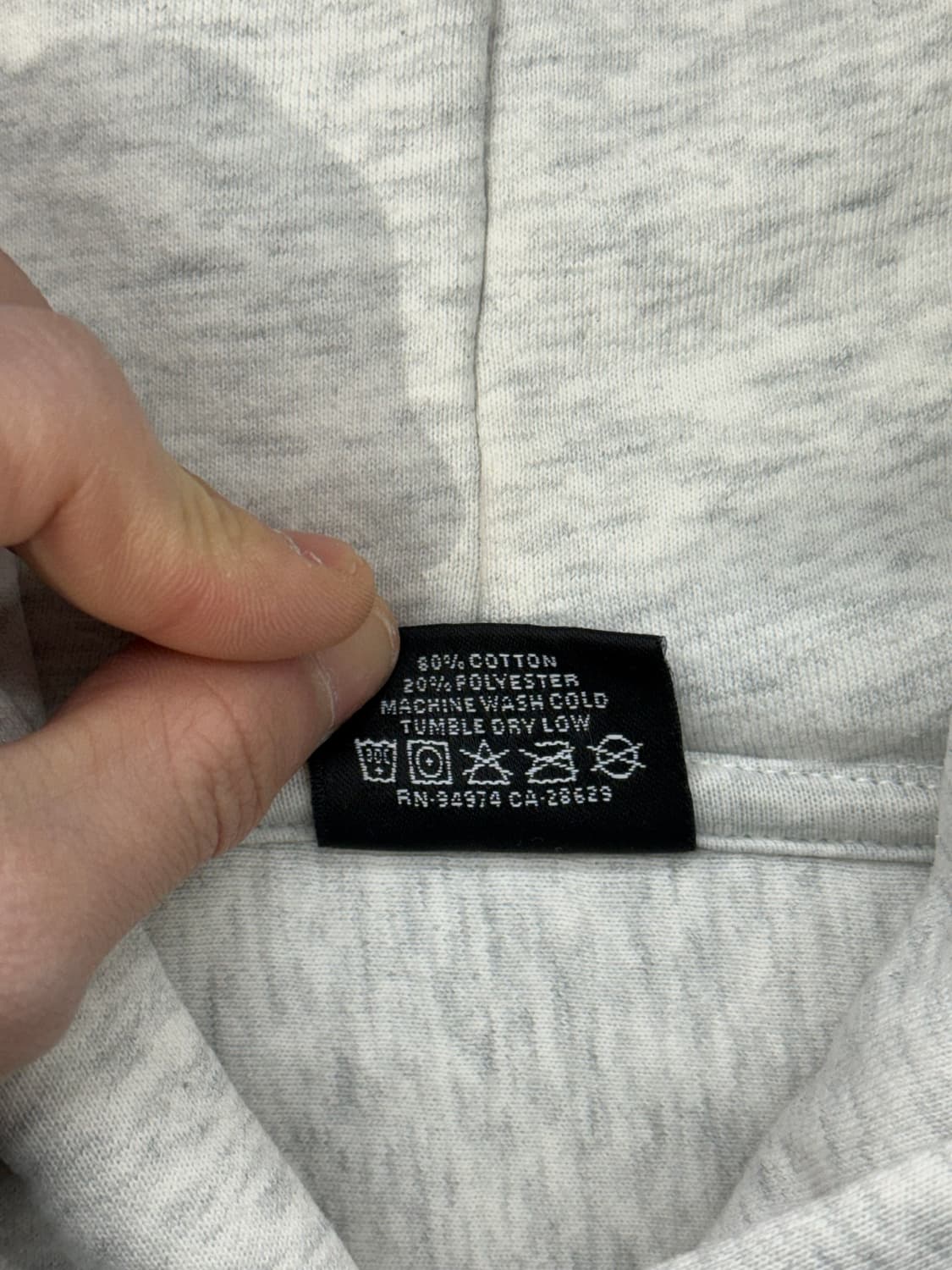 스투시 22fw 8볼 페이디드 후드 애쉬 헤더 상품이미지8