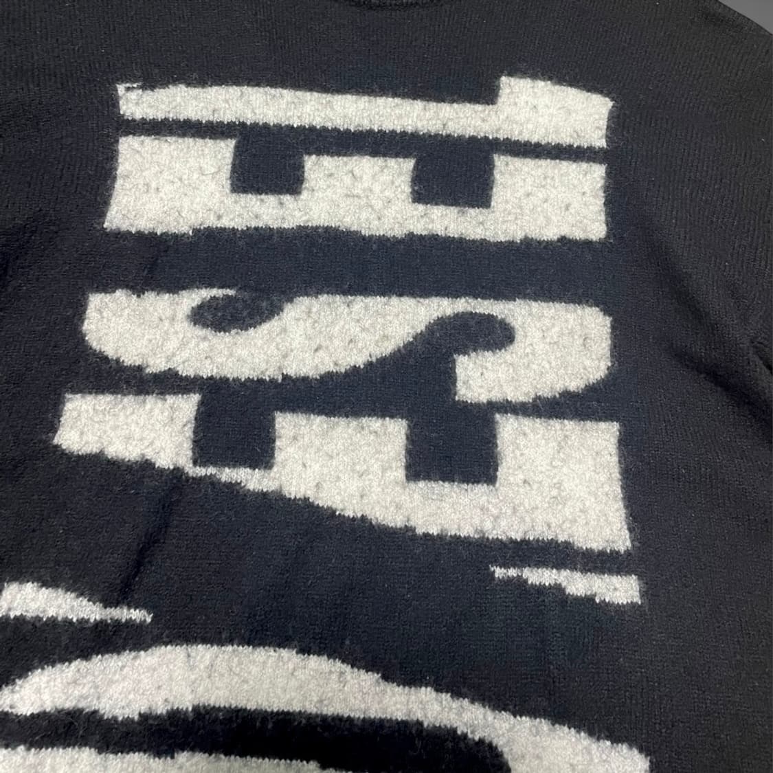 디젤 빅로고 니트 상품이미지3