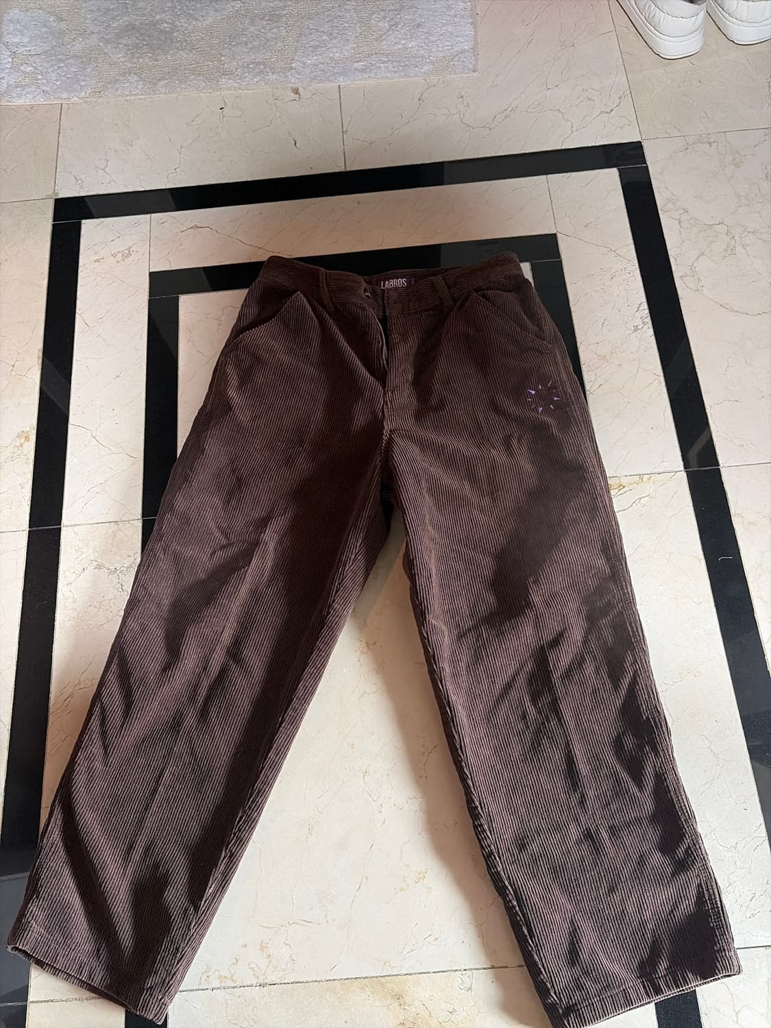 라브로스 코듀로이 팬츠 상품이미지1