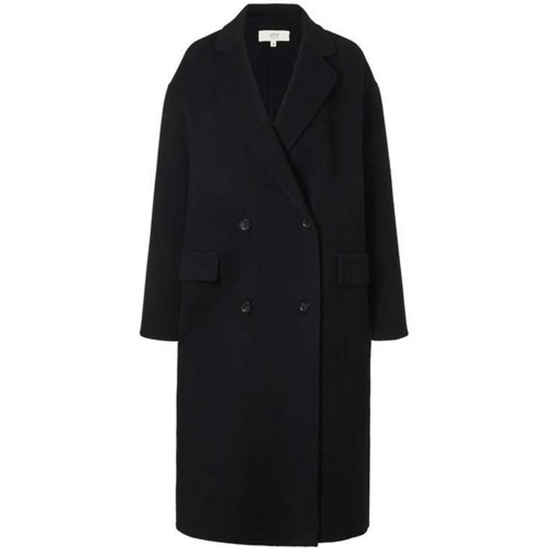 아떼바네사브루노 단색 울캐시미어혼방 코트 상품이미지1