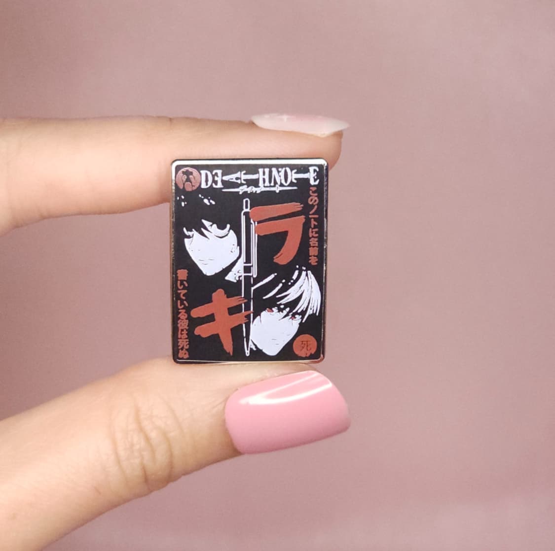 데스노트 뱃지 상품이미지2