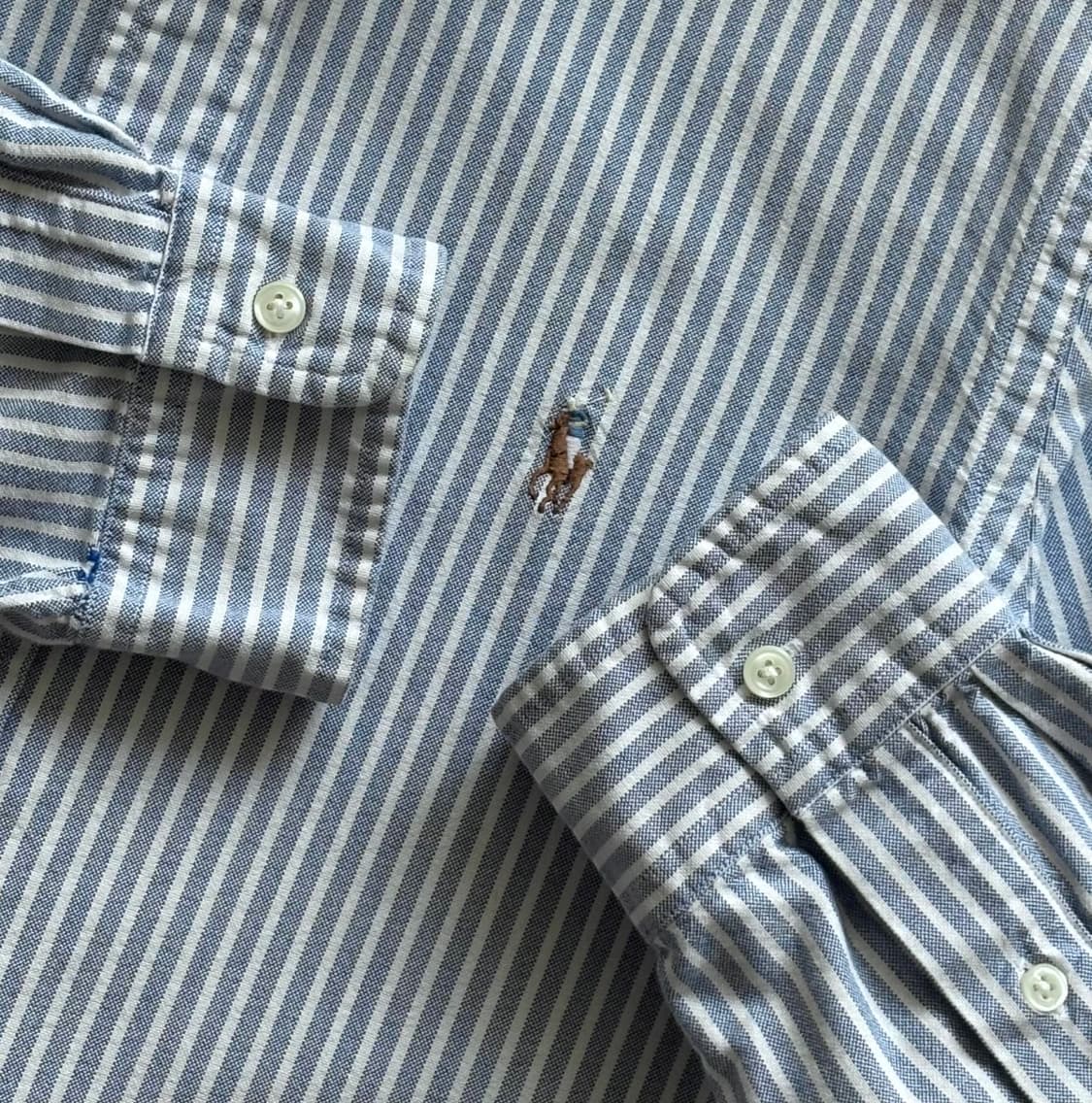 Polo 폴로랄프로렌 QR 스트라이프 셔츠 상품이미지3