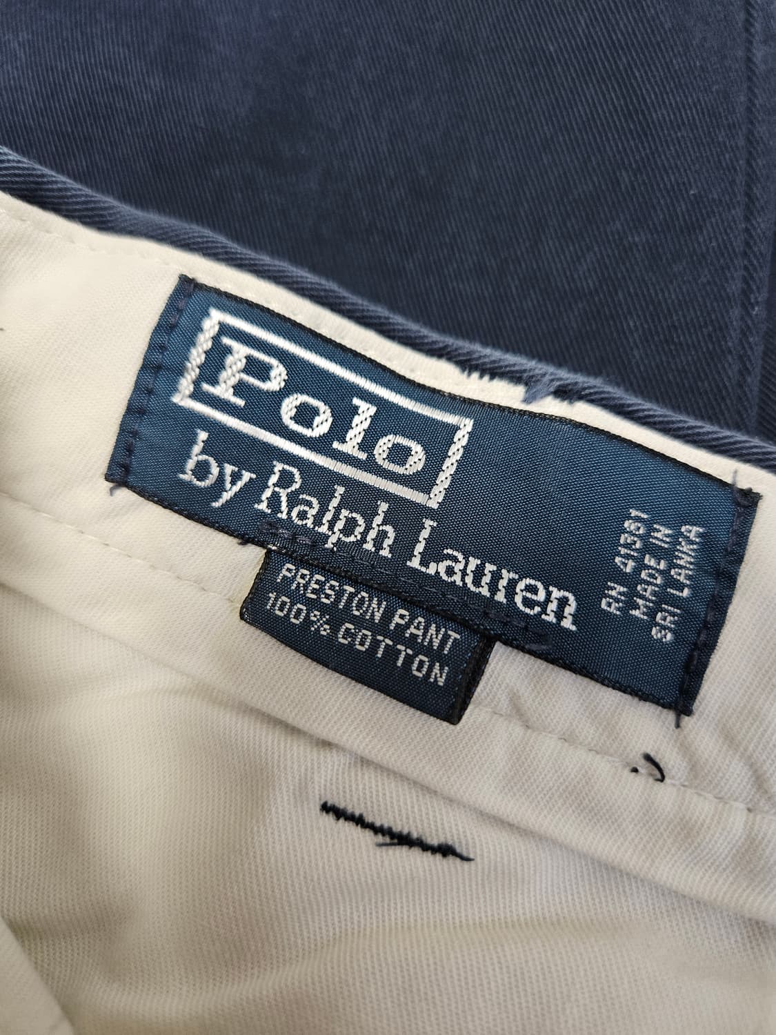 폴로 랄프로렌 클래식 치노팬츠 포니 프레스턴 슬랙스 바지 34 상품이미지3
