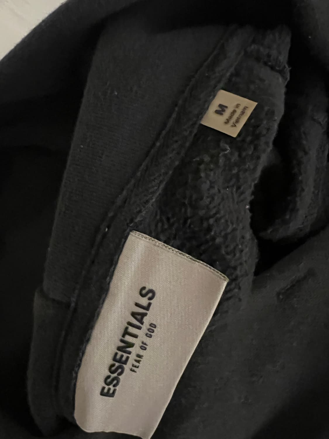 피오갓 에센셜 앞로고 후드티 (M) 상품이미지2