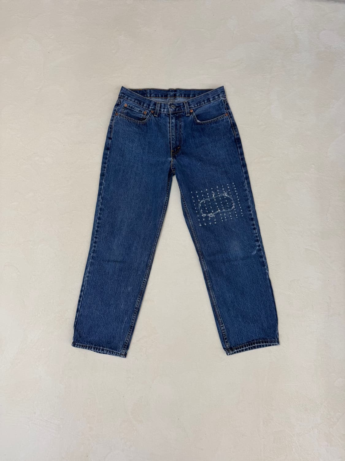 00s 리바이스 550 패치워크 데님 상품이미지1