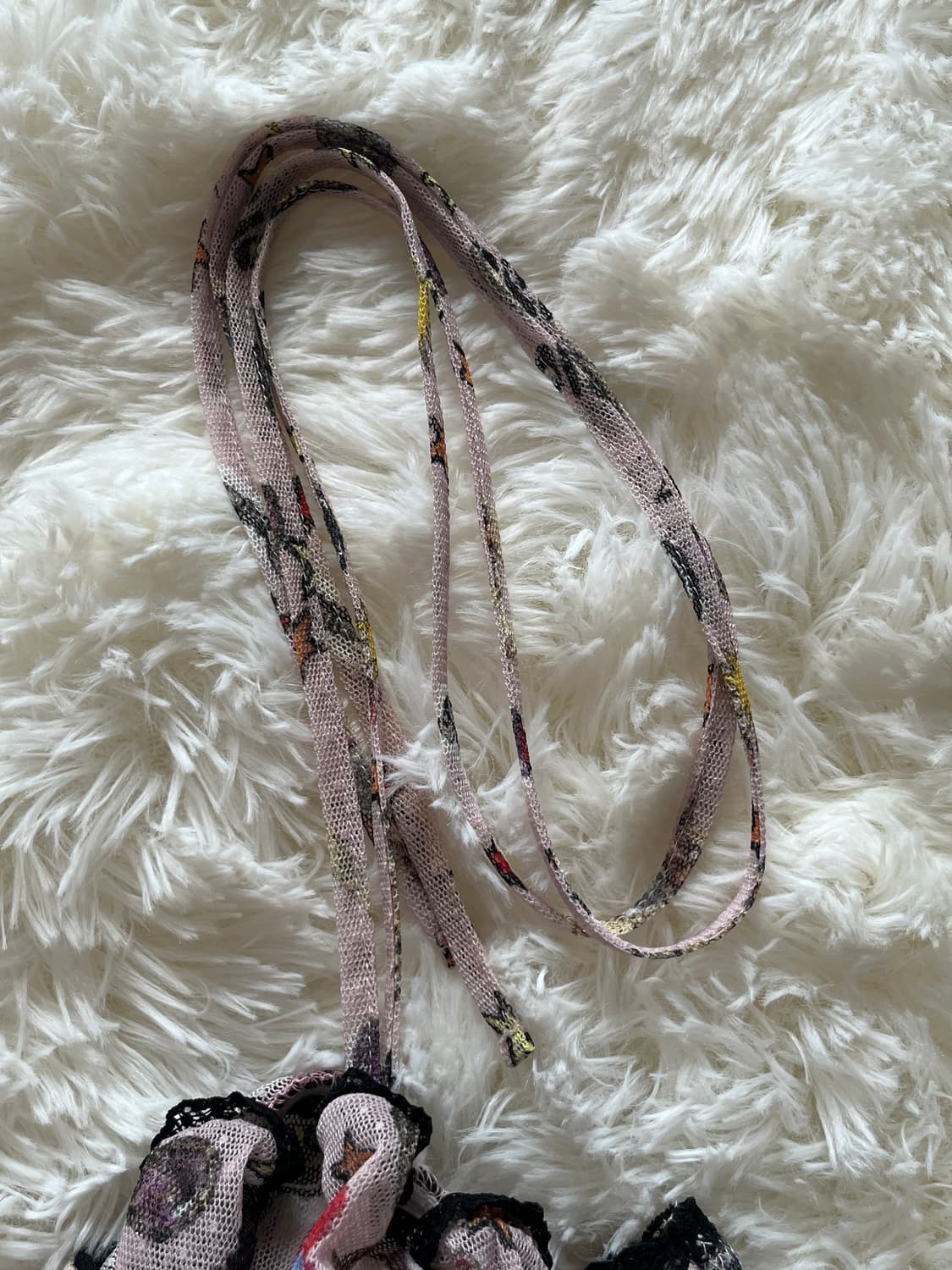 히스테릭 글래머 마법소녀 올오버 그래픽 도트 레이스 캐미솔 슬립 원피스 상품이미지6