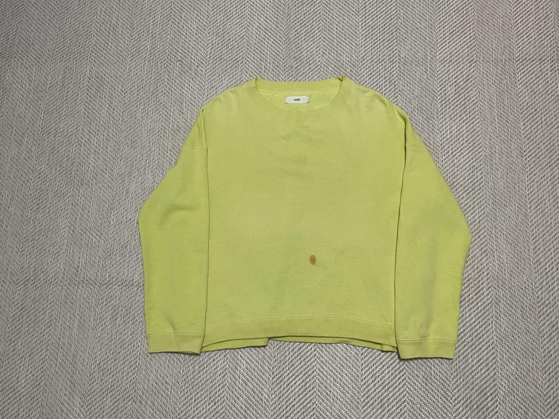 Unfil 언필 솔리드 스웻셔츠 J03232 상품이미지1