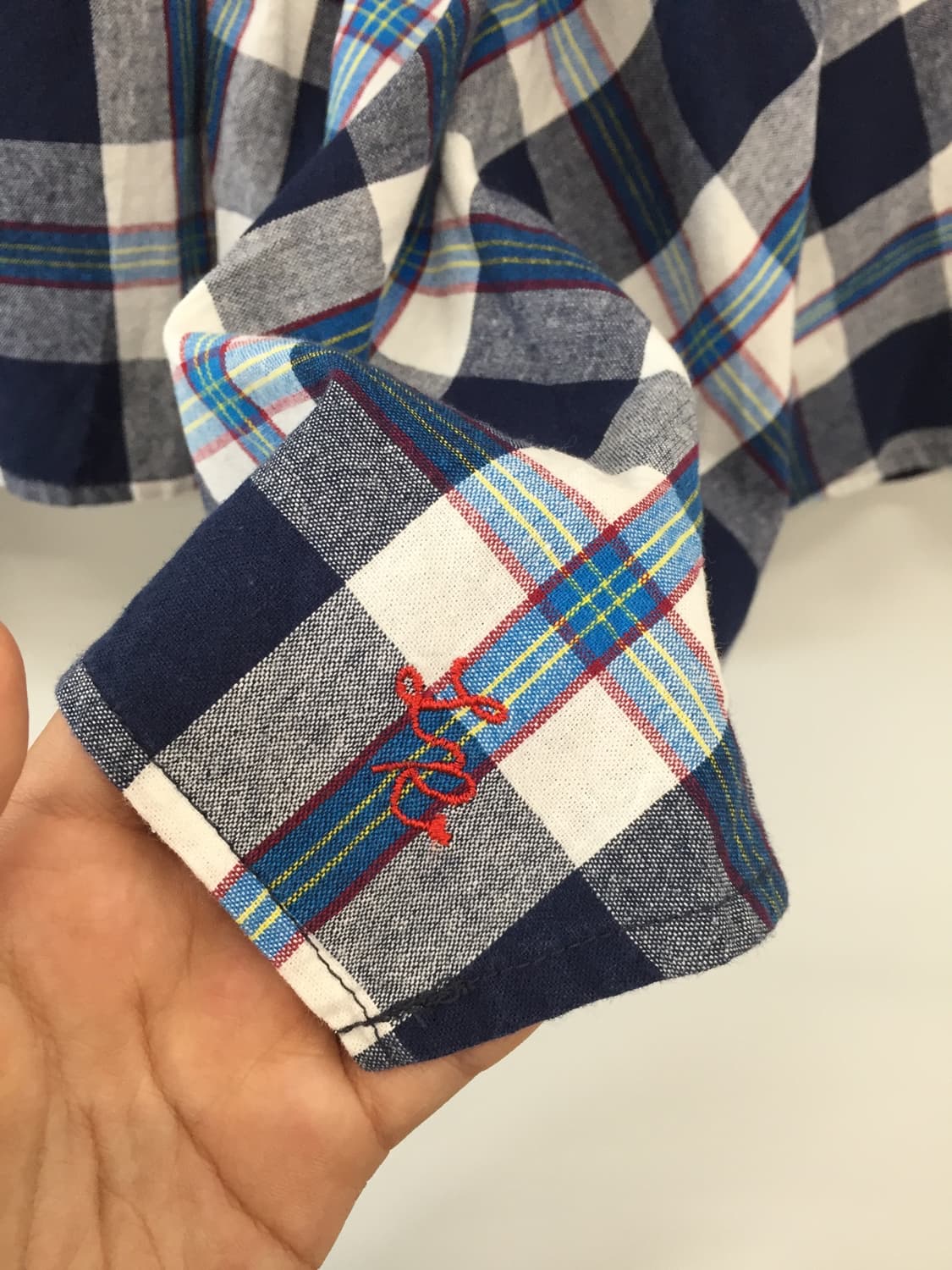 LOVE RABBY Girls Blue Plaid Skirt 상품이미지7