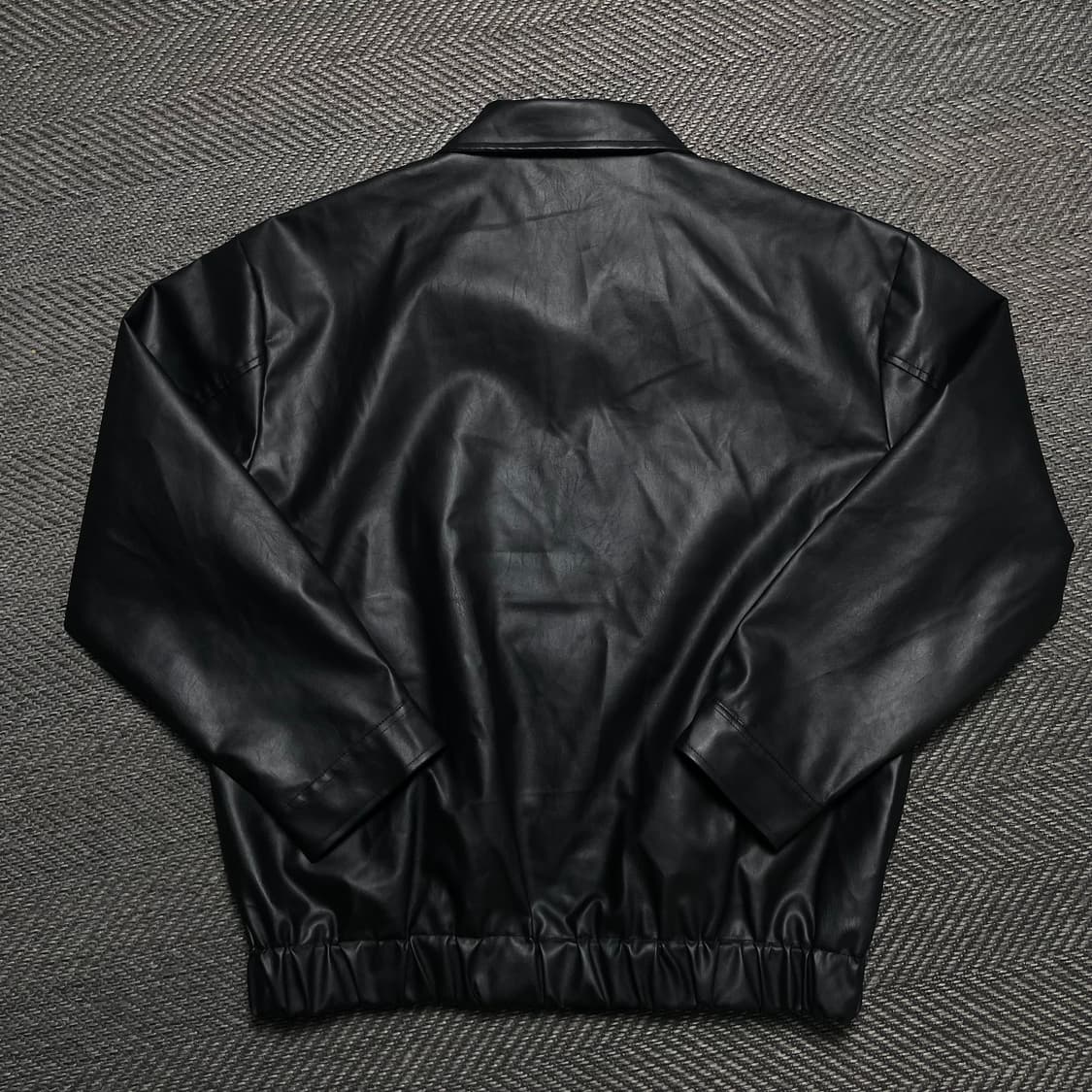 빈티지 미니멀 가죽 레더 싱글 자켓y 5317 상품이미지5