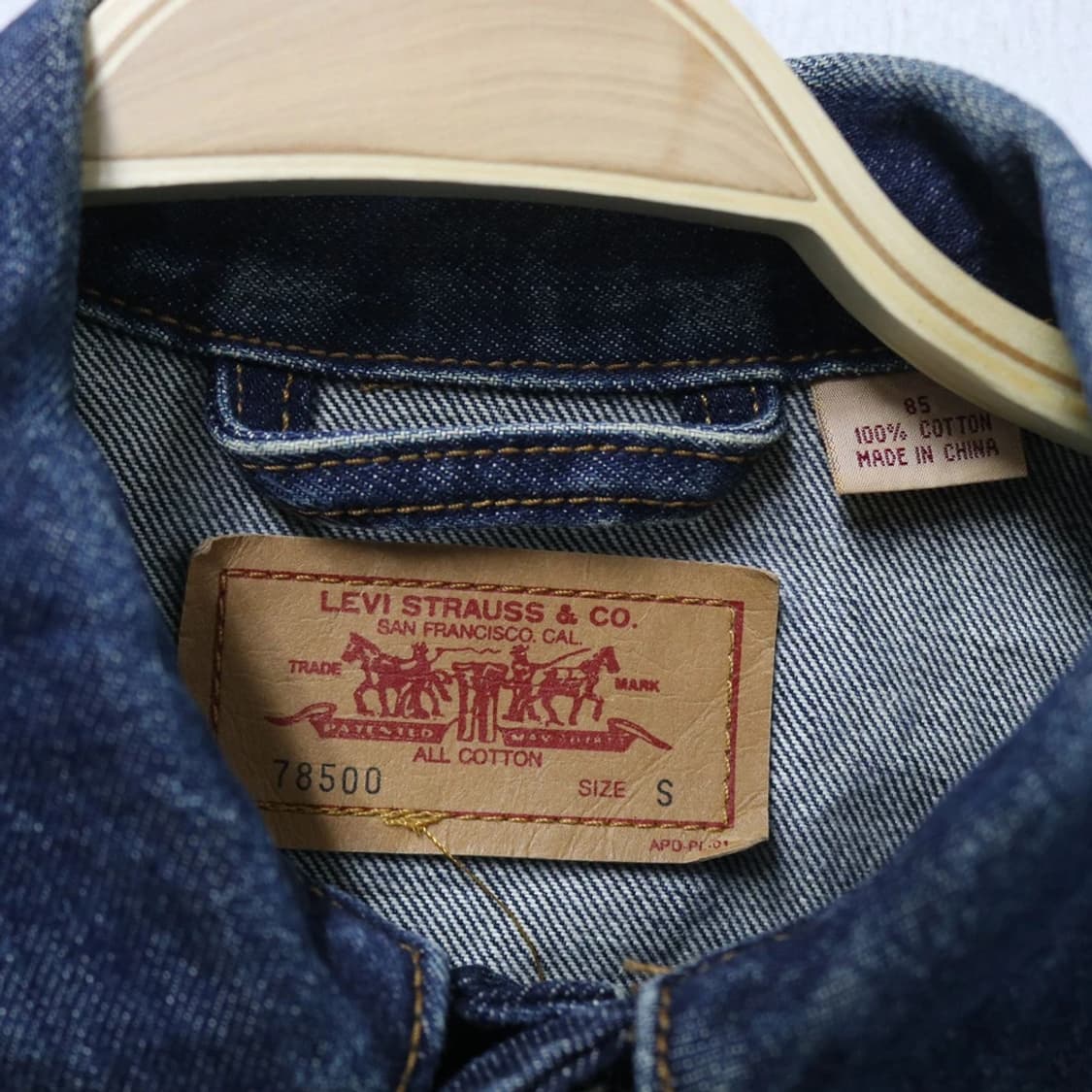 90'S 리바이스 78500 데님 자켓 67191 상품이미지8