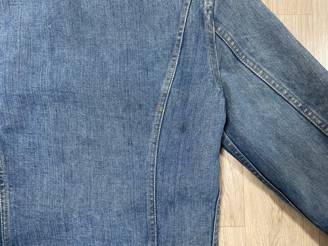 95) 70's Lee 코듀로이카라 RRL 데님자켓(미국제)LVC&폴로 상품이미지10