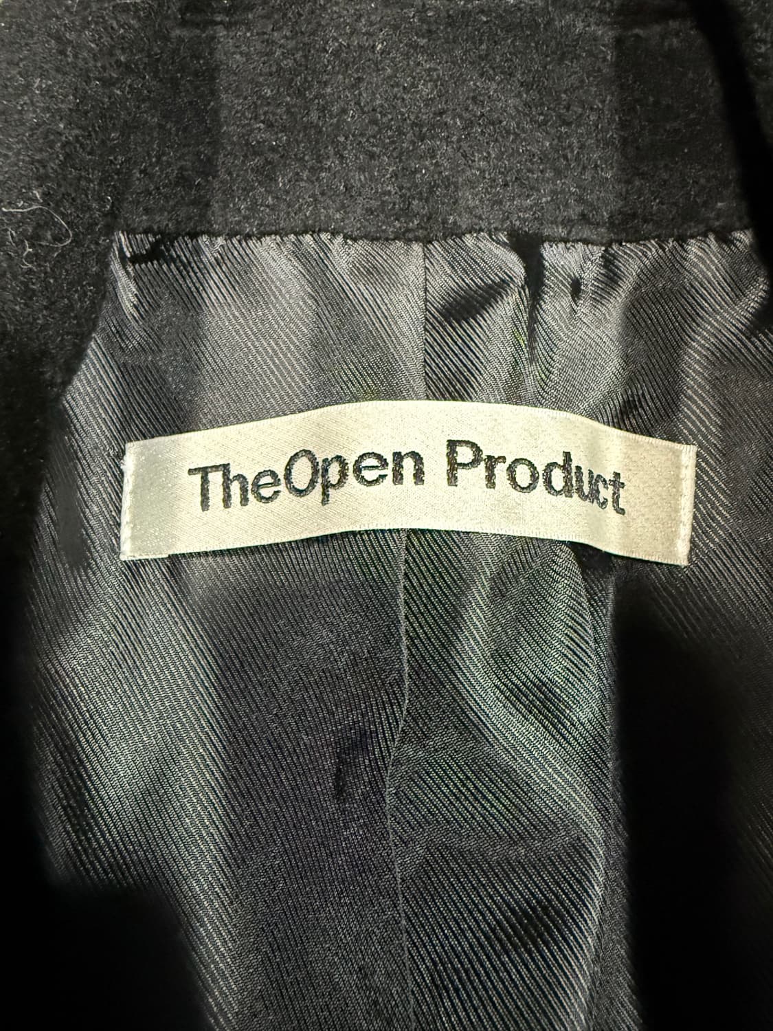 TheOpen Product 더오픈 프로덕트 울 크롭 블레이저 상품이미지3