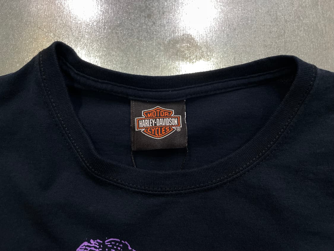 (L) USA Harley Davidson 할리 로고 큐빅 반팔티 상품이미지7