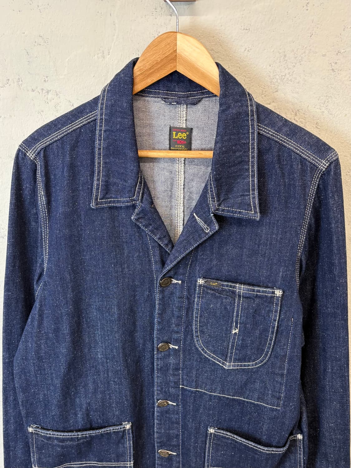 Lee 리 빈티지 데님 커버올 자켓 상품이미지5