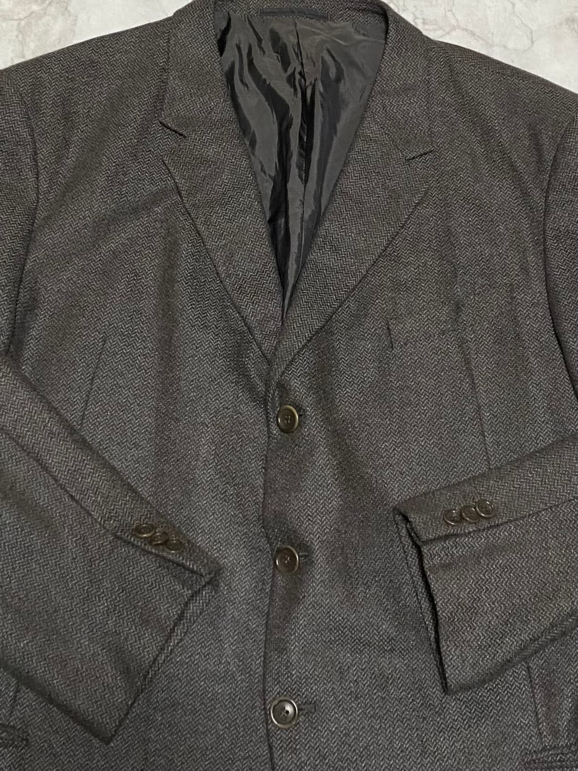 알마니 꼴레지오니 캐시미어 자켓 105 사이즈 상품이미지4