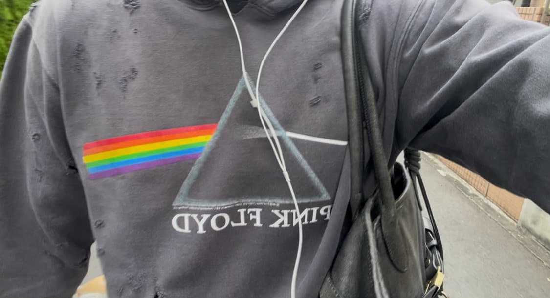 2005s pink floyd 빈티지 머천다이즈 후디 상품이미지7